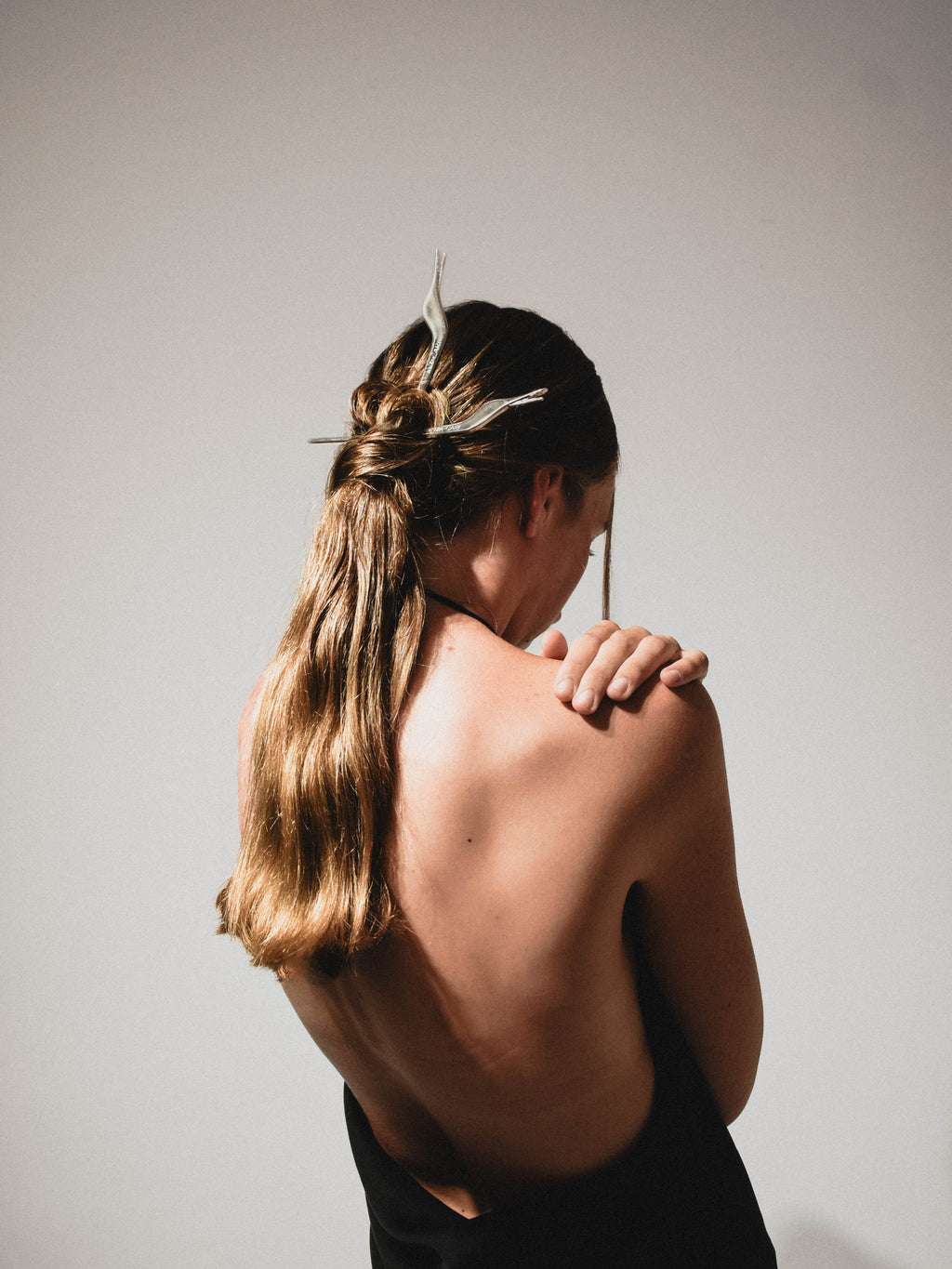 Reliquia Hair Pin plata para moño – Ma.Gari