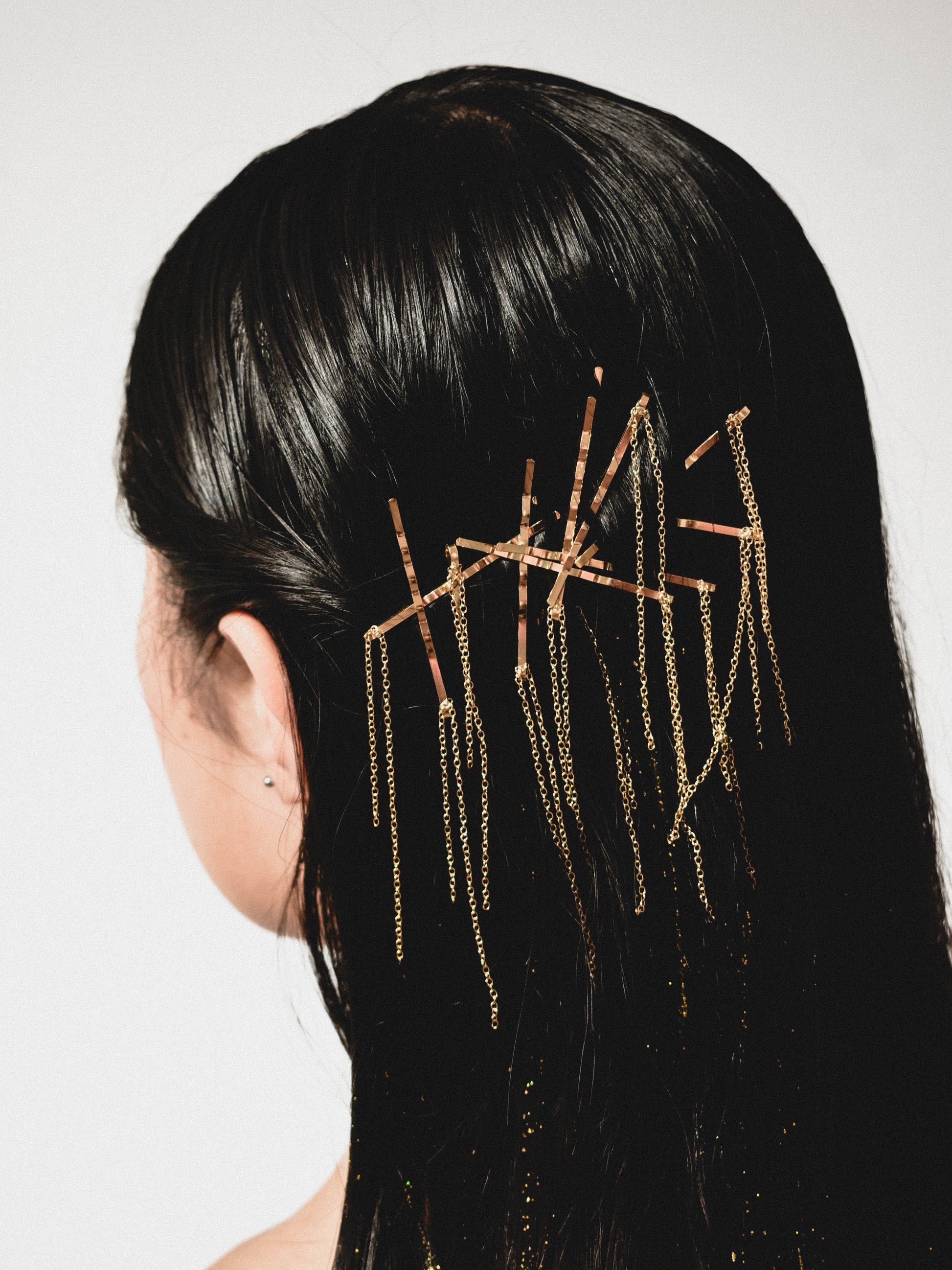 Horquilla Catena oro accesorio pelo mujer – Ma.Gari